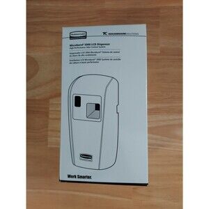 Rubbermaid Microburst 3000 LCD Dispenser High Performance Odor Control New